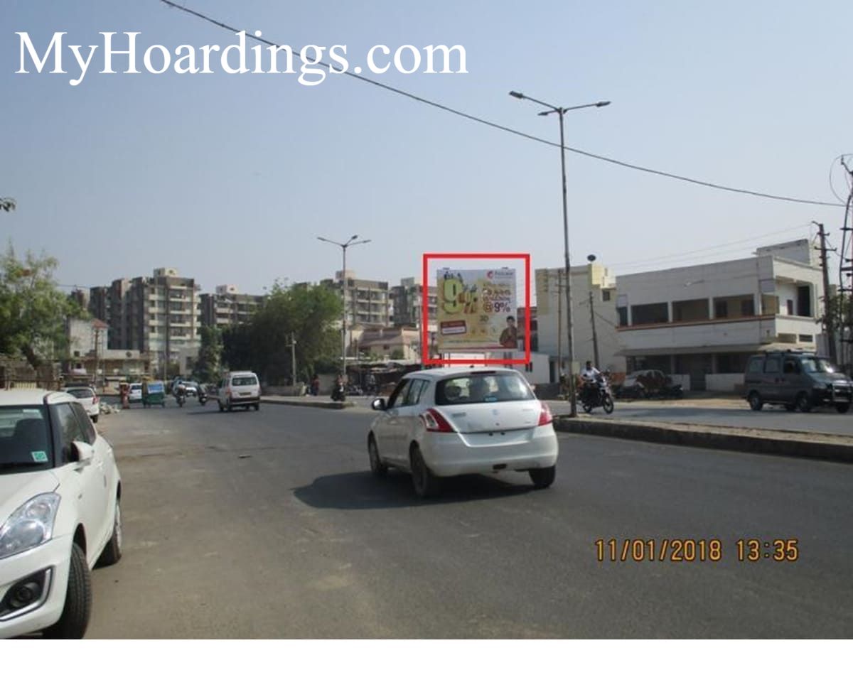Somnath Chowk in Mehsana Billboard advertising, Advertising company Mehsana, Flex Banner
